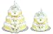 Bloomers Diaper Cake-Gerbera Daisies Small
