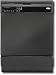 Whirlpool DU930PWSB Black 24 Built-in 5 Cycle Dishwasher