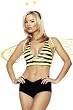 Sexy Bumble Bee Costume Lingerie for Springtime or Halloween Costume Fun!