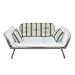 Mali Flex Futon (Blue Mocha Stripe)