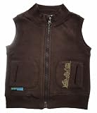 from Bright Bots Bright Bots Boys Brown Cotton Fleece Gilet / Bodywarmer size 3-6 months