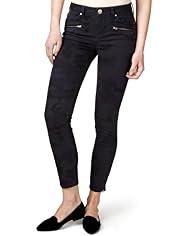 Limited Collection Cotton Rich Slim Leg Camouflage Cropped Trousers