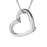 Hot Diamonds Just Add Love Silver and Diamond Pendant 45cm