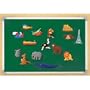 3-in-1 Board (Magnetic/Flannel/Wipe-Off Board) - 2'x3'