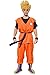 Miccostumes Men's Dragon Ball Goku Cosplay Costume Medium Orange and Dark Blue