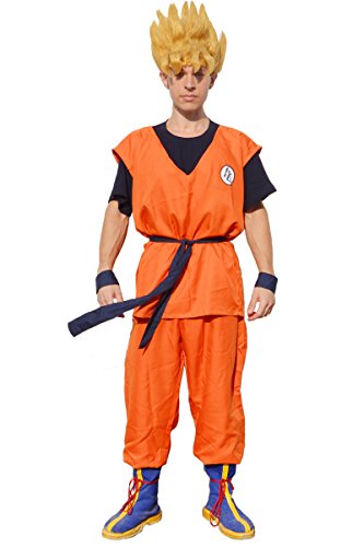 Miccostumes Men's Dragon Ball Goku Cosplay Costume