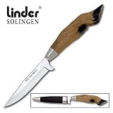 Linder Deer Foot Fixed Blade Knife