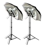 PHOTO STUDIO LIGHTING 2400 WATTS FLUORESCENT KIT by PBL