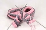 Knitted Slipper and Knitting-needles - 72