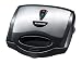 Severin SA 2962 Multi-Sandwich-Toaster, Edelstahl-gebürstet-schwarz / Sandwich-, Grill- und Brüsseler Waffelplatten