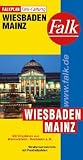 Falkplan Falk-Faltung Wiesbaden / Mainz - Falk Verlag