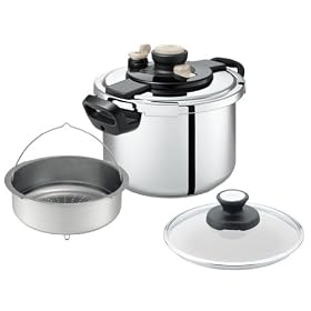 T-fal �����^�b�`�J���͂Ȃ� �N���v�\ �N���[���v���X 6L P4310732