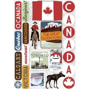 CRDSTCK STIX 5.5x9 CANADA Papercraft, Scrapbooking (Source Book)