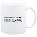 Mug White " PROPERTY OF MY Scottish Deerhound EMBROIDERY " Dogs