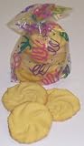 Gourmet Food : Scott's Cakes 1/2 lb. Almond Shortbread Cookies in a Confetti Bag