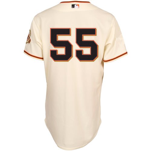 San Francisco Giants Authentic Tim Lincecum Home Jersey Size 60