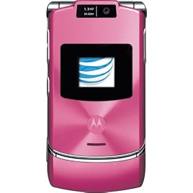 Motorola RAZR V3xx Pink Phone (AT&T) Version 1