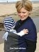 Baby : Moby D Baby Carrier-Gray Fleece w/Navy
