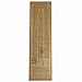 Classic Cribbage Set - Solid Oak Wood Continuous 3 Track Board with Metal Pegs