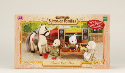Imagen 3 de Sylvanian Families 2785 - Carruaje y accesorios para poni (incluido) [Importado de Alemania]