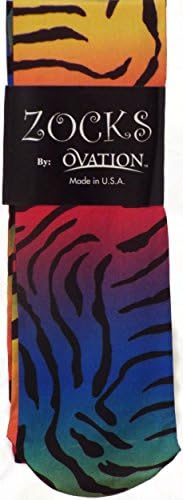 Zocks by Ovation - Collection #1: Animal Stripes I - Rainbow