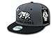 WHANG Cali Bear Classic Snapbacks (Adjustable, Charcoal / Black)