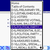 California Elections Code 2005 downloadable Software