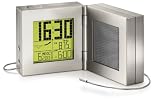 Oregon Scientific Phillipe Starck Radio Controlled Clock/Barometer, Music Small, Yellow