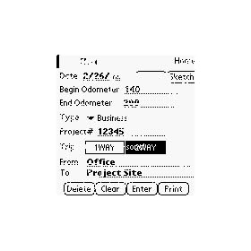 MileCheck downloadable Software