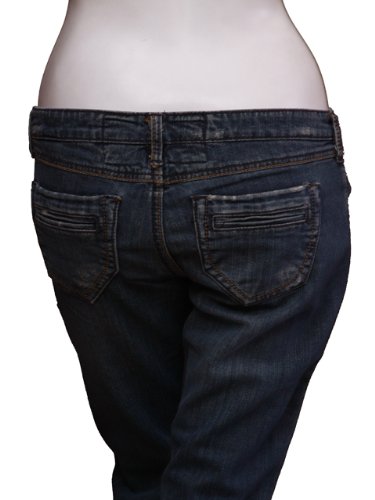STITCH'S Gila Wide Leg Jeans in Saloon