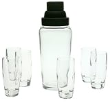 Luigi Bormioli Luigi's Bar 7-Piece Shot Set with Shaker