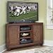 Home Styles Cabana Banana Corner TV Stand in Cocoa Finish
