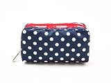 LeSportsac[レスポートサック] 6511-2106　化粧ポーチ<br>Rectangular Cosmetic (レクタングラーコスメティック ) YACHT DOT (ヨットドット) 並行輸入品 レスポ