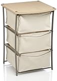 Homz Designer 3-Drawer Organizer