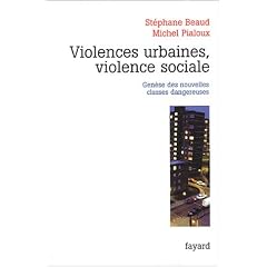 Violences urbaines, violence sociale