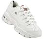 Skechers Women's Energy Leather Sneaker White 6.5