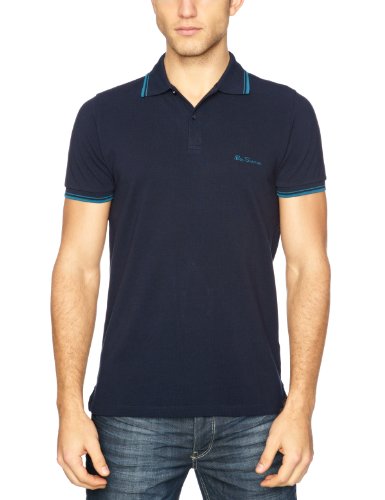 Ben Sherman Romford MB2100M Herren Shirts/T-Shirts, Gr. 44/46 (S), Blau (classic navy 898) Preisvergleich