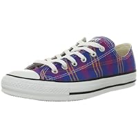 [コンバース] CONVERSE CONVERSE ALL STAR FRENCH-MADRAS HI  AS FR-MD OX 1C707 (ブルー/4)