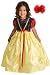 Snow White Costume w/ Free Bow - Girls Size 6-8- Machine Washable!