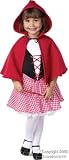 Toddler Deluxe Little Red Riding Hood (Size:2T-4T)