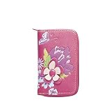 Cabbage Rose Coin Purse- Sorbet