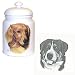 Greater Swiss Mountain Dog Cookie Jar, Porcelain by Rosalinde