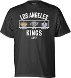 Los Angeles Kings -Black- Logo History T-Shirt