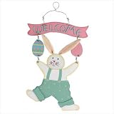 Bunny Hug Welcome Sign