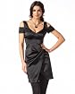 Shoulder Cutaway Sexy Slit Dress main image