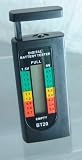 Produkt-Bild: Digitaler Batterietester mit LCD-Anzeige BT-20 f&uuml;r AAA (Micro), AA (Mignon), C (Baby), D (Mono) und 9V-Block
