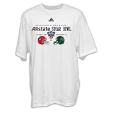 Hawaii Warriors vs. Georgia Bulldogs 2008 Sugar Bowl Winds Of Change Dueling T-Shirt at adidas