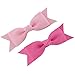 Chiffon Pigtail Mini Pinwheel Hair Bows Cheerleading Bows For Hair Set Of 20 Colors