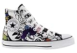 Converse - Converse Chuck Taylor All Star Hi Top Comic Sticker White/Purple
