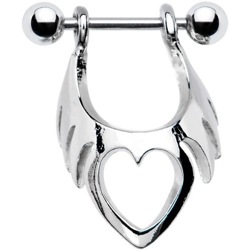 Stainless Steel Tribal Heart Cartilage Earring